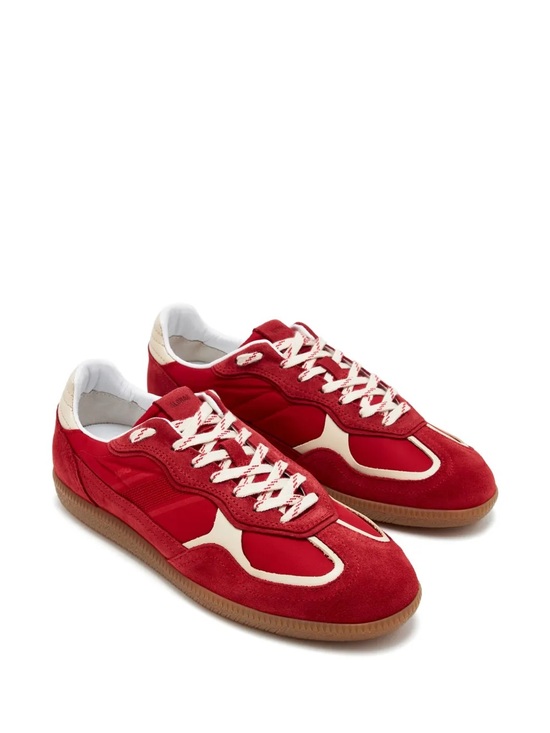 ALOHAS Shoes - Alohas Rife red panelled nylon and suede sneakers